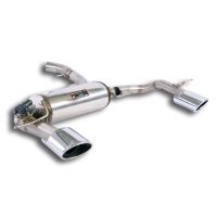 Supersprint Rear exhaust Right - Left 150x105 with valve fits for AUDI RS Q3 2.5 TFSI Quattro (367 Hp) 2015-