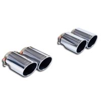 Supersprint Endpipe kit 4 exit OO90 Right + OO90 Left fits for AUDI A5 F5 Sportback QUATTRO 2.0 TFSI (252 PS) 2017 ->
