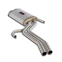 Supersprint middle muffler fits for BMW E34 520i Touring (M20 - 6 Zyl.) 87 -> 89