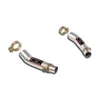 Supersprint Right - Left connecting pipe kit for OEM katWeld on connection fits for ALPINA Z8 Roadster (E52) 4.8i V8 (381 PS) 02 -> 03