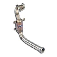 Supersprint Turbo downpipe kit + Metallic catalytic converter fits for FIAT BRAVO T-jet 1.4 (150 PS) 2007 -> 2010