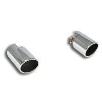 Supersprint Endpipe kit Right O100 - Left O100 fits for 595 ABARTH 1.4T -Turismo / Competizione- (180 Hp) 2015