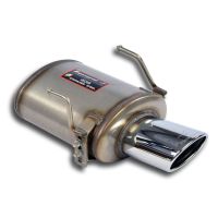 Supersprint Rear exhaust 120x80 STEEL 409 fits for FIAT 500 0.9 Twinair Turbo (105 Hp) 2013 -