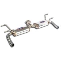 Supersprint Rear exhaust Right - Left fits for 124 ABARTH Spyder 1.4T (170 PS) 2016 ->