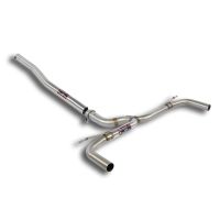 Supersprint Rear pipe kit Right - Left fits for BMW MINI JCW Countryman ALL4 1.6i Turbo (218 Hp) 2012 -