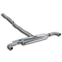 Supersprint Rear exhaust Right - Left fits for BMW F48 X1 18i (1.5i Turbo - Motor B38 - 136 PS) 2015 ->