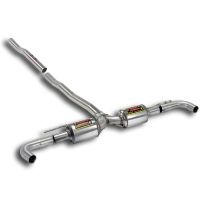 Supersprint Rear exhaust Right - Left -Racing- fits for BMW F52 125i Sedan (2.0i Turbo - Motor B48 - 231 PS) 2016 ->