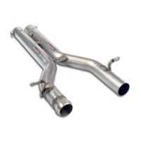 Supersprint H-Pipe Mid section (non resonated) fits for MERCEDES W204 C63 AMG V8 (Limousine + S.W.- M156 - 456 PS) 2007 ->(ab-Kat.)
