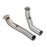 Supersprint Downpipe kit right - left(for orignial manifold ) fits for MERCEDES W204 C63 AMG V8 (Limousine - M156 -  456 PS) 2007 -> 2013