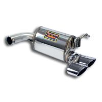 Supersprint Rear exhaust Right -Racing- 120x80 fits for MERCEDES A207 E 300 Cabrio V6 (252 Hp) 2011 - 2013