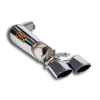Supersprint Rear exhaust Left 120x80(AMG style) fits for MERCEDES A207 E 200 / E 250 CGI Cabrio (184 PS / 211 PS) Facelift 2014 ->
