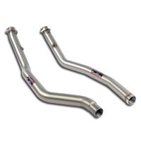 Supersprint Turbo downpipe kit Right - Left (Replaces catalytic converter) fits for MERCEDES W166 GLE 63 AMG SUV 5.5i Bi-Turbo V8 (557 PS) 15 ->