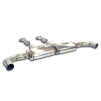 Supersprint Rear exhaust Right - Left -Race- fits for MERCEDES W166 ML 400 3.0i Bi-Turbo V6 (333 PS) 2015