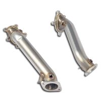 Supersprint Turbo downpipe kit Right - Left (Replaces pre-catalytic converter) fits for NISSAN GT-R NISMO 3.8 V6 Bi-Turbo (600 PS) 2014 ->