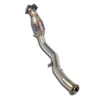 Supersprint Downpipe with metallic catalytic converter fits for SUBARU IMPREZA 4WD 2.0i GT Turbo (211PS-218PS) (4p.+Compact Wagon) 93 -> 00 (Ø76mm)