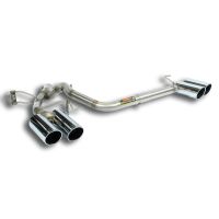 Supersprint Rear pipe kit Right OO100 - Left OO100 fits for BMW F10 / F11 525d (6 cil.) / 530d xDrive 2010 -