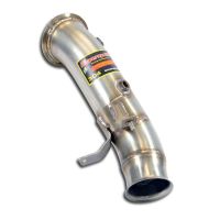 Supersprint Downpipe(Replaces catalytic converter) fits for BMW F25 X3 35i (6 Zyl. - 306 PS) 07/2014 -> (Twin Pipe System)