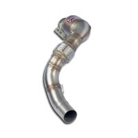 Supersprint pipe set  from turbo charger  + sport catalyst leftpossible with original exhaust from catalyst  fits for BMW G14 M850i xDrive 4.4L V8 (530 PS) 2018 ->