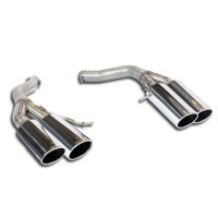 Supersprint Rear pipes Right OO90 - Left OO90(Muffler delete) fits for BMW F10 Active Hybrid 5 (306 PS) 2013 ->