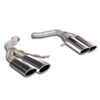 Supersprint Rear pipes Right 100x75 - Left 100x75(Muffler delete) fits for ALPINA B5 (F10 / F11) 4.4i V8 (507 PS) 2010 -> 2012
