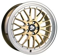 ULTRA UA3 GOLD / LIP POLISHED Wheel 9,5Jx19 - 19 inch 5x120 bolt circle