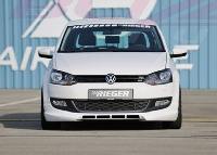 Rieger front lip spoiler with cutouts   fits for VW Polo 6R