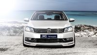 JMS front lip spoiler with center diffuser fits for VW Passat 3C B7