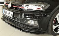 Rieger front splitter ABS fits for VW Polo AW