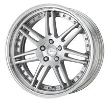 Work Wheels Gnosis GR202 silver Wheel 8.5x19 - 19 inch 5x120 bold circle