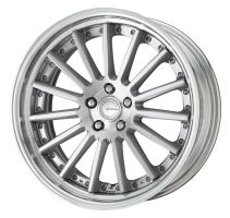 Work Wheels Gnosis GR201 silver Wheel 10.5x19 - 19 inch 5x114,3 bold circle